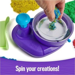 Kinetic Sand Swirl N Surprise Fun Art Sensory Creative Toys Game Playset 2lbs