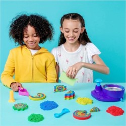 Kinetic Sand Swirl N Surprise Fun Art Sensory Creative Toys Game Playset 2lbs