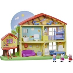 Peppa Pig Peppa's Playtime to Bedtime House Lights Sounds George Suzy Figure Toy