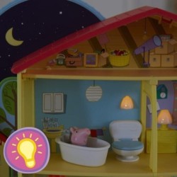 Peppa Pig Peppa's Playtime to Bedtime House Lights Sounds George Suzy Figure Toy