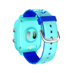 HIMATE 4G Smart Watch Elderly Kid GPS Tracker SOS Fall Down Waterproof Blue