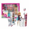 Barbie Supermarket Playset Barbie Blonde Doll 25+ pcs Shop Trolley Toy Girl Gift