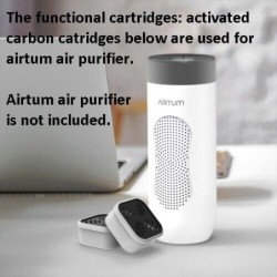 2 Activated Carbon Cartridges for Air Purifier AIRTUM PREMIUM for 6-10 months