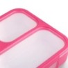 2 Bento Lunch Box Meal Storage 1000ML Pinks Leakproof BPA Free Microwavable