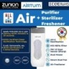 Air Purifier AIRTUM PREMIUM Dust Virus H13 HEPA Filter UV-C Portable KOREA White