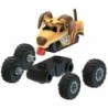 Monster Jam Machine Maker Monster Mutt Truck 13 pcs 3+ Toy Build Make Race Car