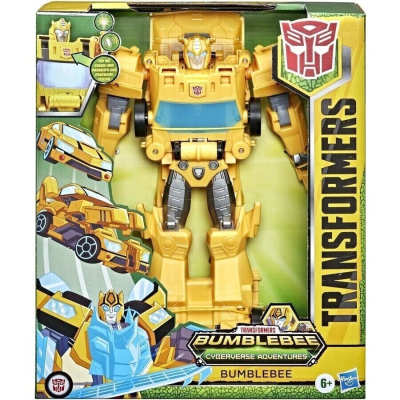 Transformers Bumblebee Cyberverse Adventures Bumblebee 10inch Roll N’ Change