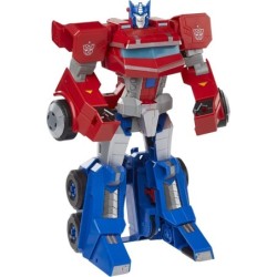 Transformers Bumblebee Cyberverse Adventures Optimus Prime 10inch Roll N’ Change