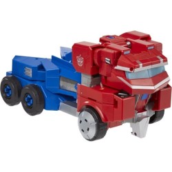 Transformers Bumblebee Cyberverse Adventures Optimus Prime 10inch Roll N’ Change