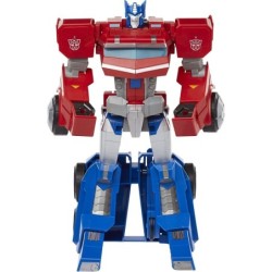 Transformers Bumblebee Cyberverse Adventures Optimus Prime 10inch Roll N’ Change