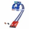 Hot Wheels Thrill Drivers Corkscrew Race Track Set + 2 Cars Double Loops Gift