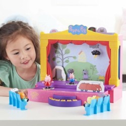 Peppa Pig Peppa's Stage Playset + Sound 25+ Accessories Christmas Birthday Gift