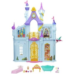 Disney Princess Royal Dreams Castle 90cm Tall Furnished + Carpet Elevator Toys