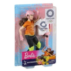 Barbie Skateboarding Doll...