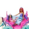 Barbie Dreamtopia Carriage Playset 3 Dolls and 2 Unicorns Fairytale Toys Gift